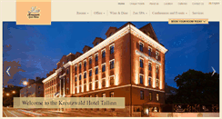 Desktop Screenshot of kreutzwaldhotel.com